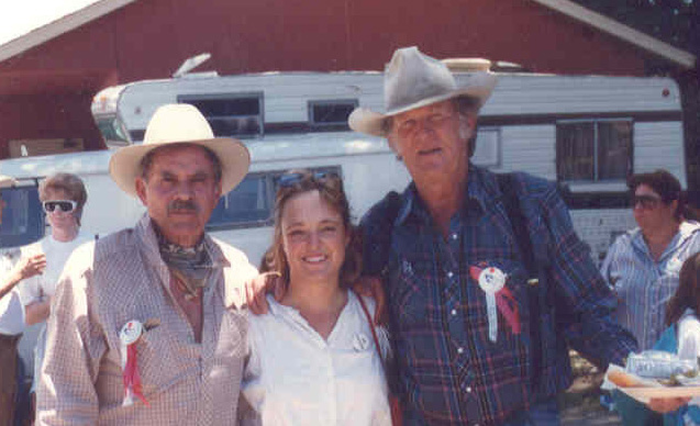 Bob Hoy, fan Michele and Don Collier